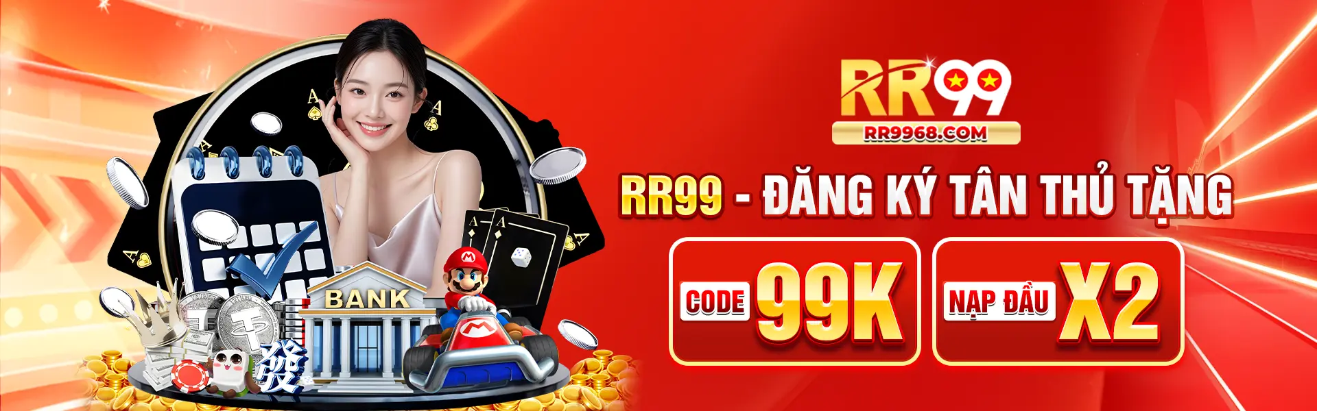Banner RR99 tặng 99K cho thành viên mới đăng ký